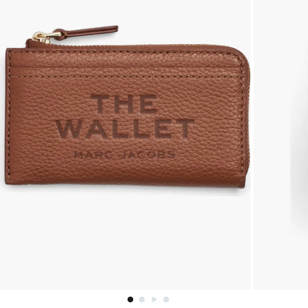 Marc Jacobs The Top Zip Multi Leather Wallet